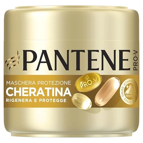 Offerta a tempo: Pantene Pro-V Maschera Capelli 500ml Rigenera e Protegge Protezione Cheratina - 43% da 12.35 € a 6.98 €