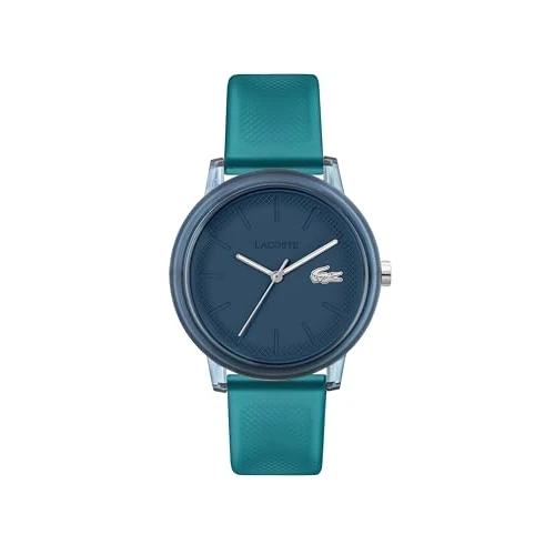 Offre limitée : Lacoste Montre analogique à Quartz de la Collection Lacoste.12.12. avec Bracelet en Silicone à Texture Petit Piqué – Disponible pour Hommes et Femmes de 74.95 € à 61.70 € (18% de remise)
