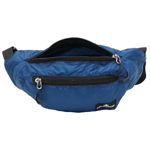 Offerta a tempo: Trinordic Marsupio Uomo e Donna – 2L, Nylon Resistente all'Acqua, Cerniere YKK e Cinturino Regolabile - 50% da 22.99 € a 11.50 €