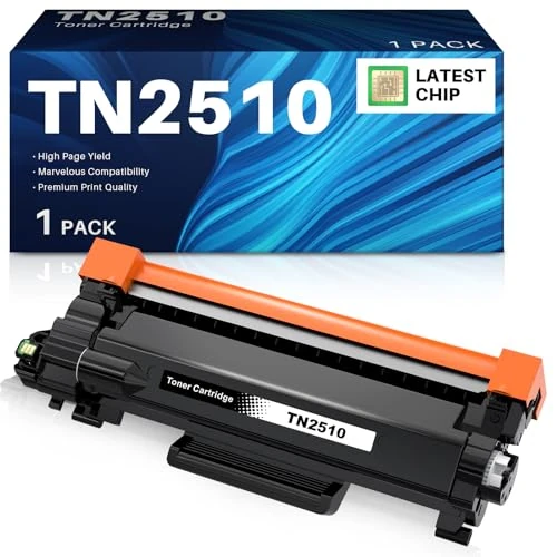Offre limitée : INK4U TN-2510 Toner Compatible pour Brother TN2510 Toner TN2510XL pour Brother MFC-L2835DW HL-L2445DW HL-L2400DW DCP-2665DW DCP-L2660DW MFC-L2860DW MFC-L2800DW Imprimante(1 Noir) de 13.71 € à 13.02 € (5% de remise)