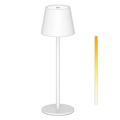 Oferta limitada: ANTELA Lámpara de Mesa sin Cables Led Recargable,CCT 3000K/4000K/5000K Luz Ajustable,mesita noche Interior y Exterior 200LM botella lampara escritorio,Para Dormitorios Restaurante&Bares de 19.99 € a 19.99 € (ahorro 0.00%)