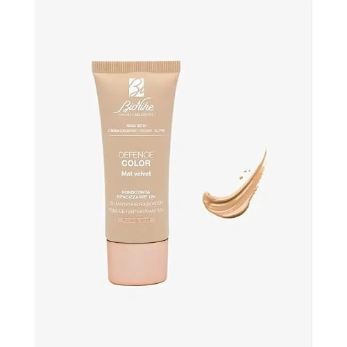 Offerta a tempo: BioNike Defence Color - Mat Velvet Fondotinta Opacizzante SPF 15 per Pelle Mista e Grassa, Minimizza Pori e Imperfezioni, Effetto Mat fino a 12H, 403 VRAI SABLE, 30 ml - 52% da 31.00 € a 14.99 €