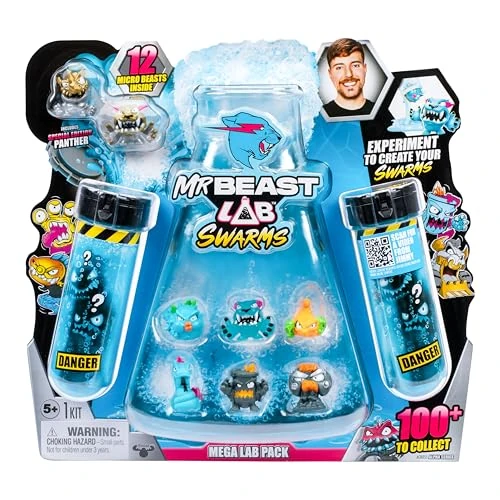 Mr. Beast Lab Swarms assortiment Pack 12 Figurines 3 cm (4)