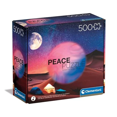 Zeitlich begrenztes Angebot: Clementoni 500 EL. Peace Collection Starry Night Dream [Puzzle] von 12.49 € auf 12.49 € (0.00% Rabatt)