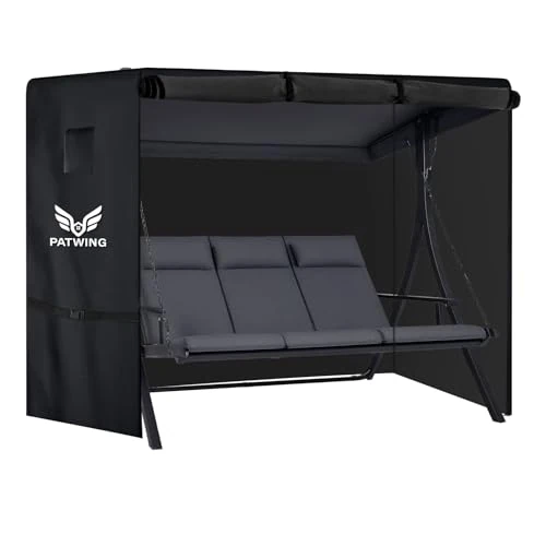 Oferta limitada: PATWING Funda para Balancín de Jardín 600D Impermeable，210x150x150cm de 49.99 € a 49.99 € (ahorro 0.00%)
