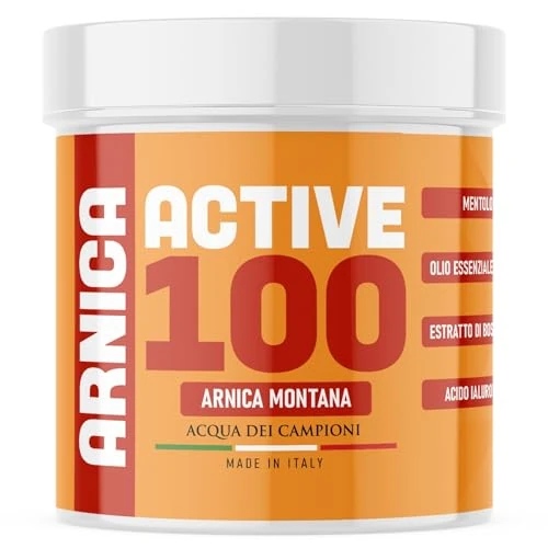 Offerta a tempo: Active 100 Gel Arnica per Cavalli Uso Umano Extra Forte, Pomata Rinfrescante per Massaggi — 6% da 24,40 € a 23,05 €