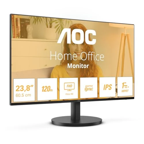 Begrenztes Angebot: AOC 24B3HA2 - 24 Zoll Full HD Monitor, eingeb. Lautsprecher (1920x1080, 100 Hz, VGA, HDMI 1.4) schwarz von 74.90 EUR auf 74.90 EUR (Rabatt 0%)