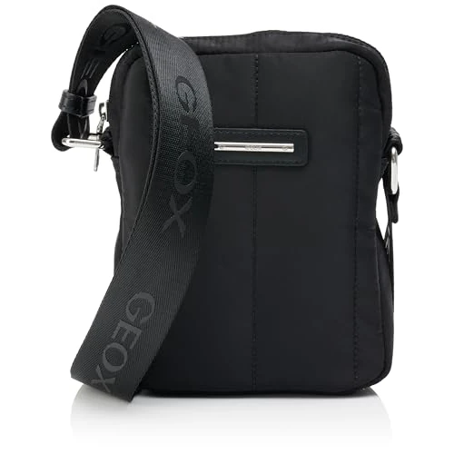 Geox U Traveggy P A, Sac Hommes, Noir