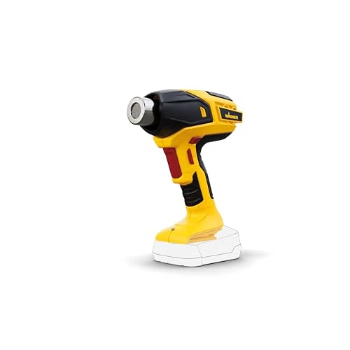 WAGNER Pistolet à air chaud sans fil Furno 550,avec affichage LED,5 niveaux de réglage de la température de 300 à 610 °C,incl. Buse à réflecteur et à jet large,(La batterie+chargeur ne sont pas incl.)