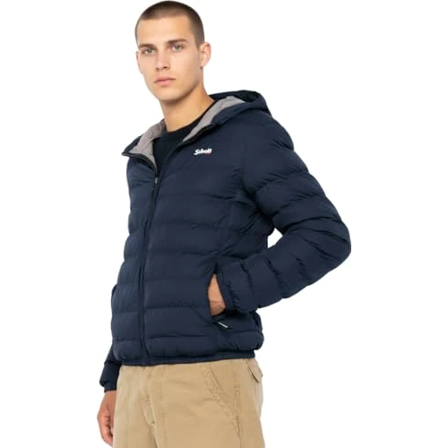 Oferta limitada: Schott NYC Dayton Chaqueta, Azul Marino, M para Hombre de 98.90 EUR a 98.90 EUR (ahorro 0%)