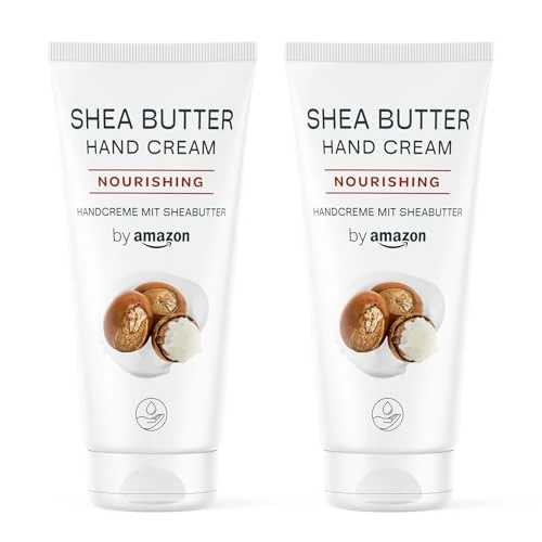 Offerta a tempo: by Amazon, Crema mani al burro di karité, 2x100 ml - 48% da 6.16 € a 3.22 €