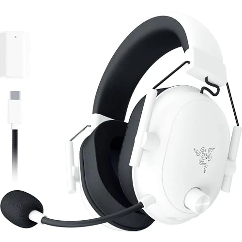 Limited-time offer: Razer BlackShark V2 Hyperspeed for PC - Wireless E-Sports Gaming-Headset Ultra Lightweight 280g (Super Wideband Microphone, TriForce Titanium 50mm Driver, Sound Isolating foam) White from 129.99 £ to 99.98 £ (save 23%)