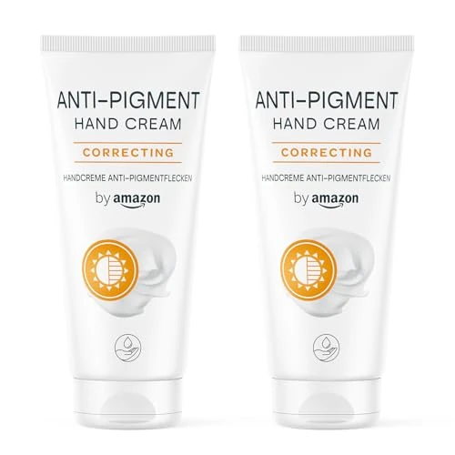 Offerta a tempo: by Amazon, Crema mani anti-pigmento, 2x100 ml - 46% da 6.31 € a 3.40 €