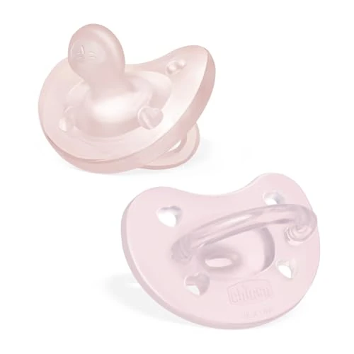 Tijdelijke aanbieding: Chicco PhysioForma Fopspeen van siliconen, 2-6 maanden, 2 stuks, 2-6 maanden, ondersteunt de fysiologische ademhaling en bevordert de juiste ontwikkeling van de mond, roze van 14.69 € naar 14.69 € (0.00% korting)