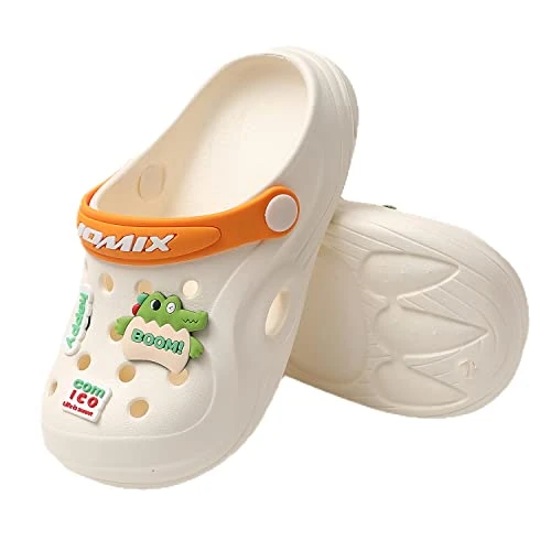 Offerta a tempo: JOMIX Ciabatte Bambino Estive Sandali Bambina Comodi Zoccoli Bimbo Bimba Morbidi Pantofole Bimbi Bambini da Mare Spiaggia Casa Piscina SP2405 Beige 30/31 190mm - 41% da 19.95 € a 11.72 €