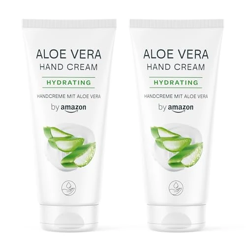 Zeitlich begrenztes Angebot: by Amazon Aloe-Vera-Handcreme, 2 x 100 ml von 4.01 € auf 4.01 € (0.00% Rabatt)