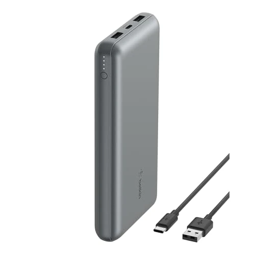 Offerta a tempo: Belkin Caricabatterie portatile USB-C 20K, power bank 20000mAh con ingresso/uscita Type — 38% da 39,99 € a 24,99 €
