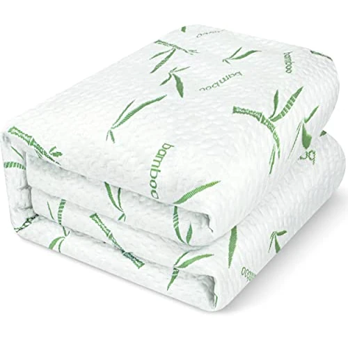Utopia Bedding Waterproof Bamboo Mattress Protector – Fitted Sheet with Flap 30 cm – Mattress Cover (80 x 200 x 30 cm)