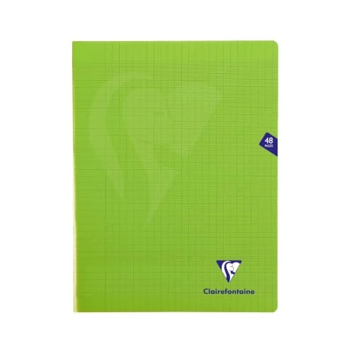 Tijdelijke aanbieding: Clairefontaine 353311AMZC Mimesys Pak met 3 Geniete Notitieboekjes - 24x32 cm - 48 Pagina's Grote Ruit - 90 g - Polypro Omslag - Kleur Groen van 8.70 € naar 8.70 € (0.00% korting)