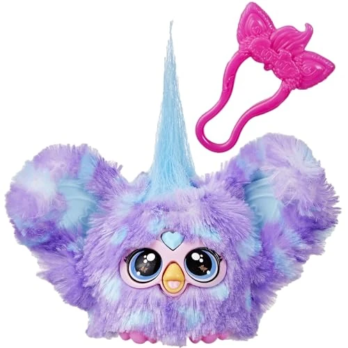 Zeitlich begrenztes Angebot: Furby Furblets Groo-Vee Mini, Elektronische Musik & Sätze in Furbisch (über 45 Geräusche), Kuscheltier in Pastellfarben, für Kinder ab 6 Jahren, originelles Wichtelgeschenk, Lila von 12.99 € auf 12.99 € (0.00% Rabatt)