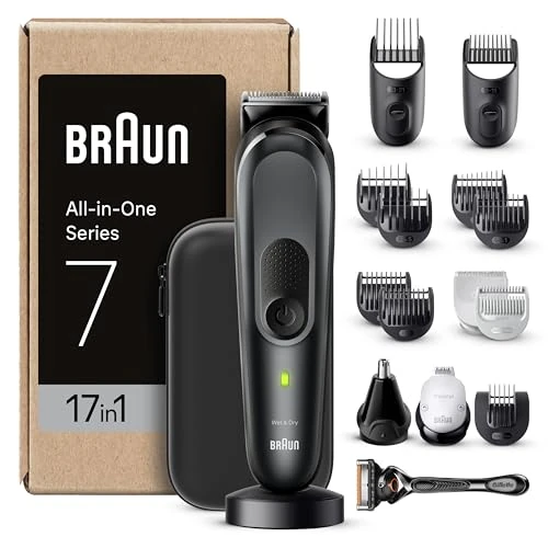 Beperkte aanbieding: Braun MGK7491 All-in-One Trimmer, 17-in-1 set voor baard, haar, ontharing en meer van 88.37 EUR naar 88.37 EUR (besparing 0%)