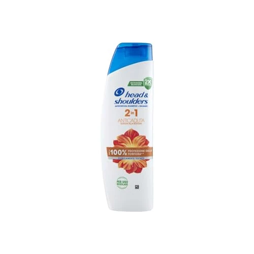 Head & Shoulders Shampooing et après-shampoing anti-chute 2 en 1 pour vous 250 ml Jusqu'à 100% de protection contre les pellicules Testé cliniquement Pour tous types de peau et de cheveux Usage