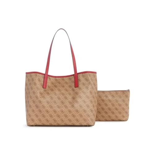 Offerta a tempo: GUESS HWSG9318280BRO VIKKY II TOTE Donna BROWN Taglia Unica - 9% da 118.35 € a 107.21 €