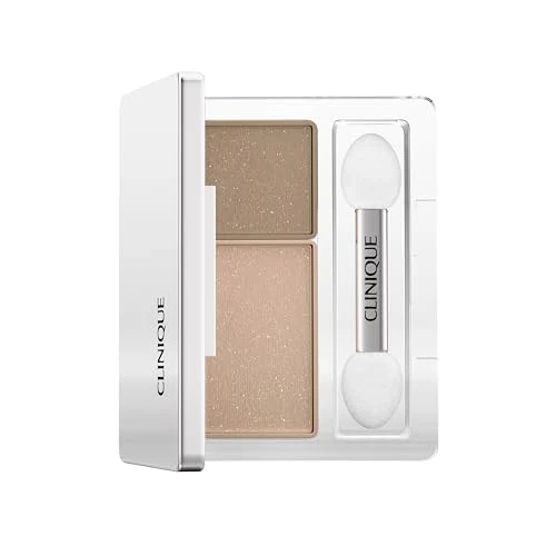 Offerta a tempo: Clinique All About Shadow Duo Eye Shadow Makeup ombretto due tonalità a lunga durata | Tenuta 8 ore, sicuro per gli occhi sensibili, 1.7 g - 48% da 40.00 € a 21.00 €