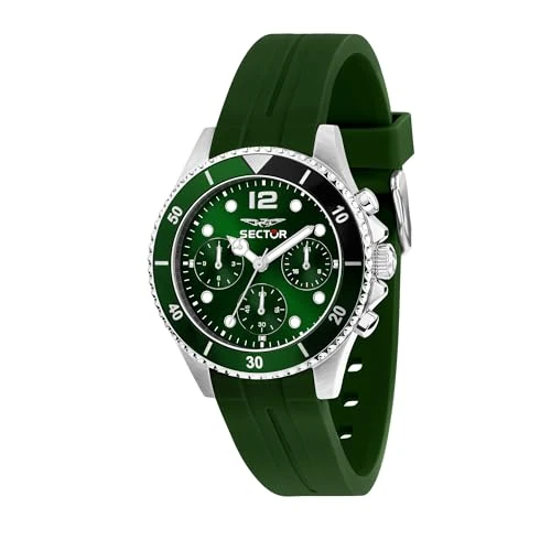 Offerta a tempo: Sector No Limits Orologio Uomo, Multifunzione, Analogico, Cinturino in Acciaio, Collezione 230 - R3251161051 - 15% da 149.00 € a 127.39 €
