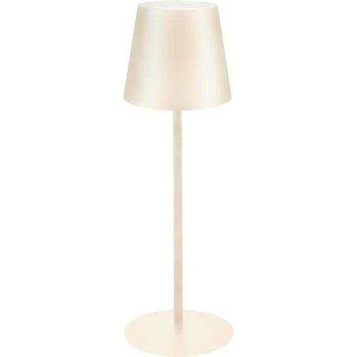 Begrenztes Angebot: MAJESTIC AGATA LED-Tischleuchte Lampen, kabellos, wiederaufladbar, lange Lebensdauer, Touchdimmer, warm-natürliches Licht, für Innen- und Außenbereich, IP54, H37 cm, Elfenbein von 39.90 EUR auf 19.99 EUR (Rabatt 50%)