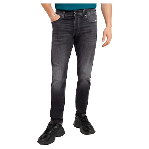 G-STAR 3301 Slim Jeans para Hombre, Negro (Faded Black Magnet D25742-A634-C239), 32W / 36L