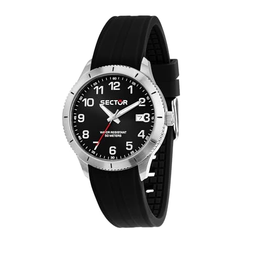 Offre limitee: Sector No Limits Montre Homme, Temps et Date, Analogique, Bracelet Acier, Collection 270 - R3251578014 de 99.00 EUR a 79.20 EUR (economie 20%)