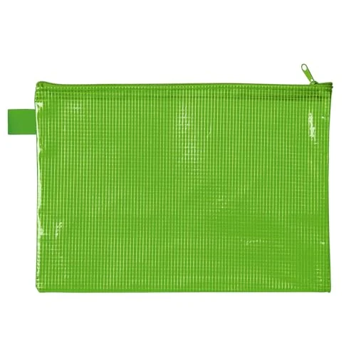 Offerta a tempo: VELOFLEX 2705040 - Tasca con cerniera DIN A5, verde, in materiale EVA rinforzato con tessuto, 1 tasca per documenti - 27% da 4.99 € a 3.64 €