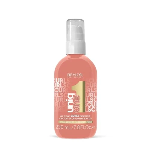 REVLON PROFESSIONAL UniqOne All in One Protector Térmico Pelo, Hidratación Profunda Cabello, Tratamiento en Spray sin Aclarado, Desenredante Pelo Mujer, 150 ml