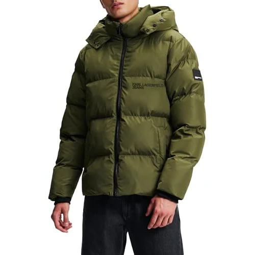 Offerta a tempo: Jeans Karl Lagerfeld Uomo Imbottiti Vestibilità Regolare, Verde — 28% da 279,00 € a 202,04 €