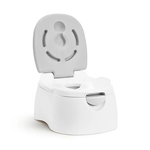 Offerta a tempo: Munchkin Multistage 3-in-1 Seggiolino per il vasino, Seduta vasino rimovibile con funzione di sgabello, ottimo per bambini, Grigio - 20% da 49.99 € a 39.99 €