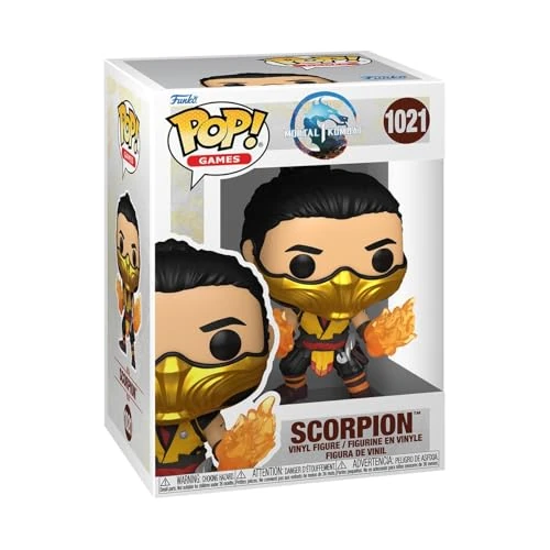 Limited-time offer: Funko POP! Games: Mortal Kombat 1 - Scorpion from 13.00 £ to 13.00 £ (save 0.00%)