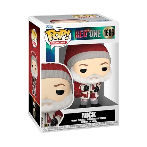 Funko Pop! Movies: Red One - Nick - Vinyl-Sammelfigur - Geschenkidee - Offizielle Handelswaren - Spielzeug Für Kinder und Erwachsene - Movies Fans - Modellfigur Für Sammler