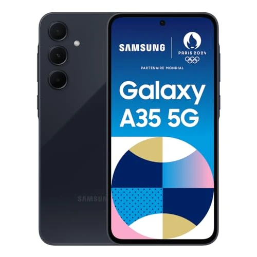 Offerta a tempo: Smartphone Samsung Galaxy A35 SM-A356B 6,6" 8GB RAM 256GB Blu marino - [Versione Tedesca, Spagnola, Francese, UK, Belga, Olandese, Danese, Finlandese, Norvegese, Svedese] - 37% da 396.61 € a 251.00 €