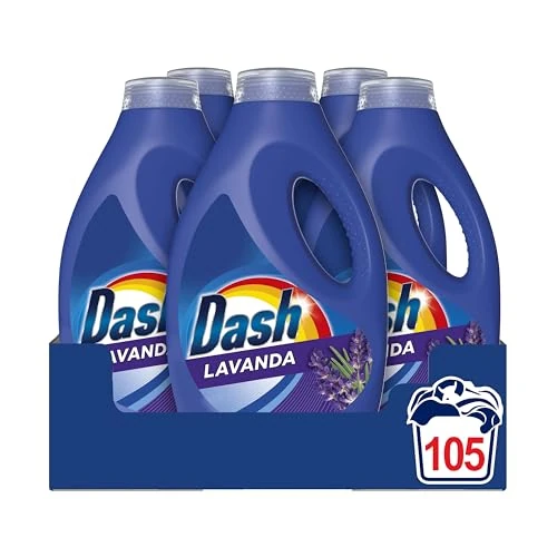 Offerta a tempo: Dash Detersivo Liquido Lavatrice, 105 Lavaggi (21x5) — 10% da 40,99 € a 36,89 €
