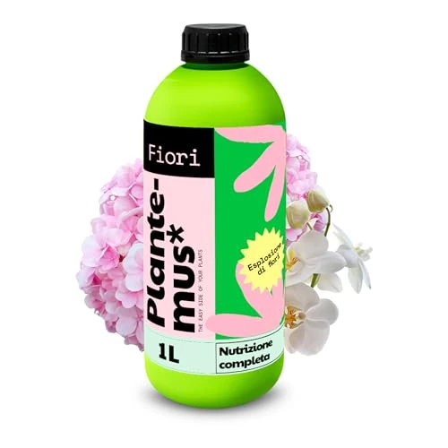Offre limitée : PLANTEMUS Engrais pour Fleurs, idéal pour les Orchidées, Roses, Hortensias et tout type de Plantes à Fleurs, Liquide à Absorption Rapide, 1 L de 9.99 EUR à 4.99 EUR (remise 50%)