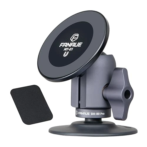 Offerta a tempo: FANAUE Supporto per telefono auto in lega di alluminio con supporto magsafe per auto, rotazione a 360°, sfera di un pollice, compatibile con iPhone/Huawei/Galaxy/Sony/GPS - 0.00% da 14.47 € a 14.47 €