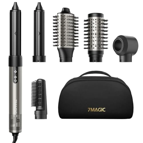Offerta a tempo: Air Styler 6 In 1, Asciugacapelli Ionico, Spazzola Asciugacapelli - 5% da 114.99 € a 109.24 €