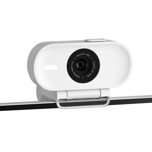 Tijdelijke aanbieding: Elgato Facecam Neo - Full HD Webcam met handig privacyschuifje, lichtcorrectie, voor videogesprekken, streaming, Teams/Zoom/Slack/OBS/Twitch/Youtube en meer - USB-C/plug-en-play op pc/laptop/Mac van 56.68 € naar 39.99 € (29% korting