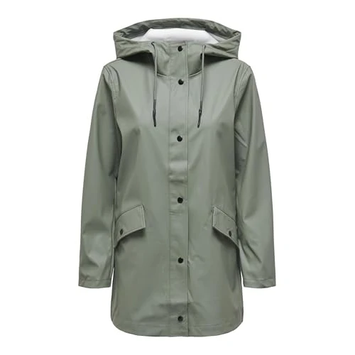 Oferta limitada: Onlelisa Chubasquero Otw, Verde ágave., XS de 37.69 € a 29.93 € (ahorro 21%)
