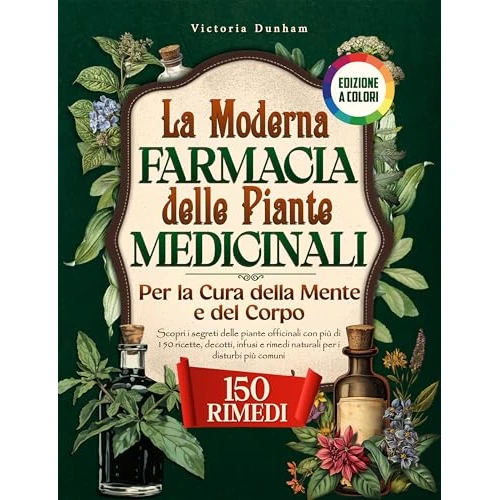 La Moderna Farmacia Delle Piante Medicinali: Per La Cura Della Mente e Del Corpo: Scopri i Segreti Delle Piante Officinali Con Più Di 150 Ricette, Decotti ... Per Disturbi Comuni (Italian Edition)