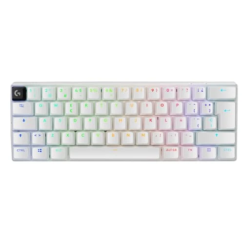 Zeitlich begrenztes Angebot: Logitech G PRO X 60 LIGHTSPEED kabellose Gaming-Tastatur, US QWERTY-Layout, Taktile - Weiß von 169.99 € auf 169.99 € (0.00% Rabatt)