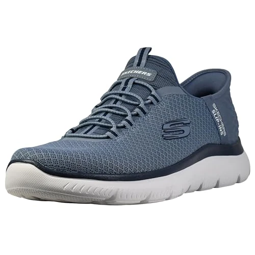 Limited-time offer: Skechers Men's Summits High Range Trainers, Slate Mesh/Trim, 13 UK from 74.00 £ to 67.00 £ (save 9%)