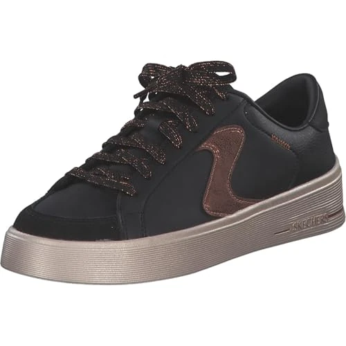 Offerta a tempo: Skechers Sneaker Hiland Quite Chic Donna, Nero, 36 EU - 48% da 79.95 € a 41.50 €