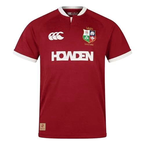 Oferta ograniczona: Canterbury Replika koszulki unisex dla dorosłych brytyjskich i irlandzkich lwów, czerwona dalia, 2XL z 166.47 EUR na 166.47 EUR (znizka 0%)
